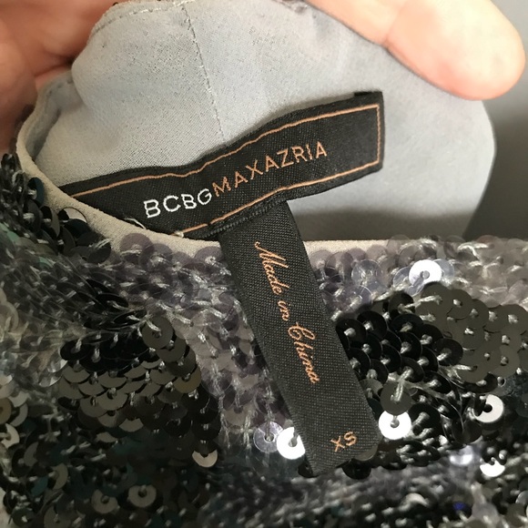 BCBG MaxAzria Sequin Shift Dress (New Years Eve) - Picture 8 of 8